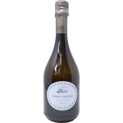2021 Le Vigne di Alice ‘Doro Nature’ Prosecco Superiore Valdobbiane, Veneto, Italy